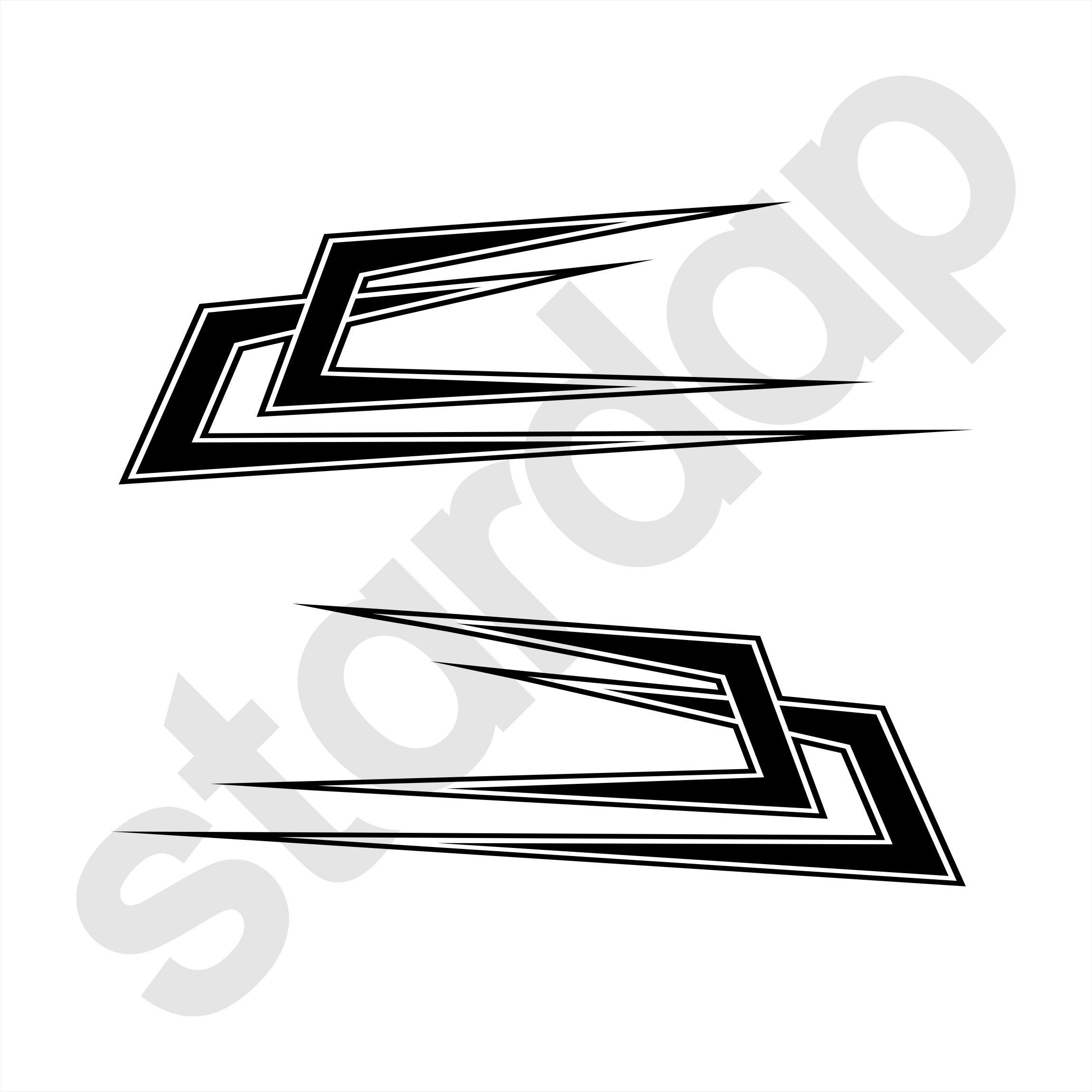 duńskie haki wzór 1